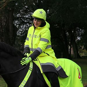 Shires Equi-Flector Adult's All Weather Robe (Yellow)
