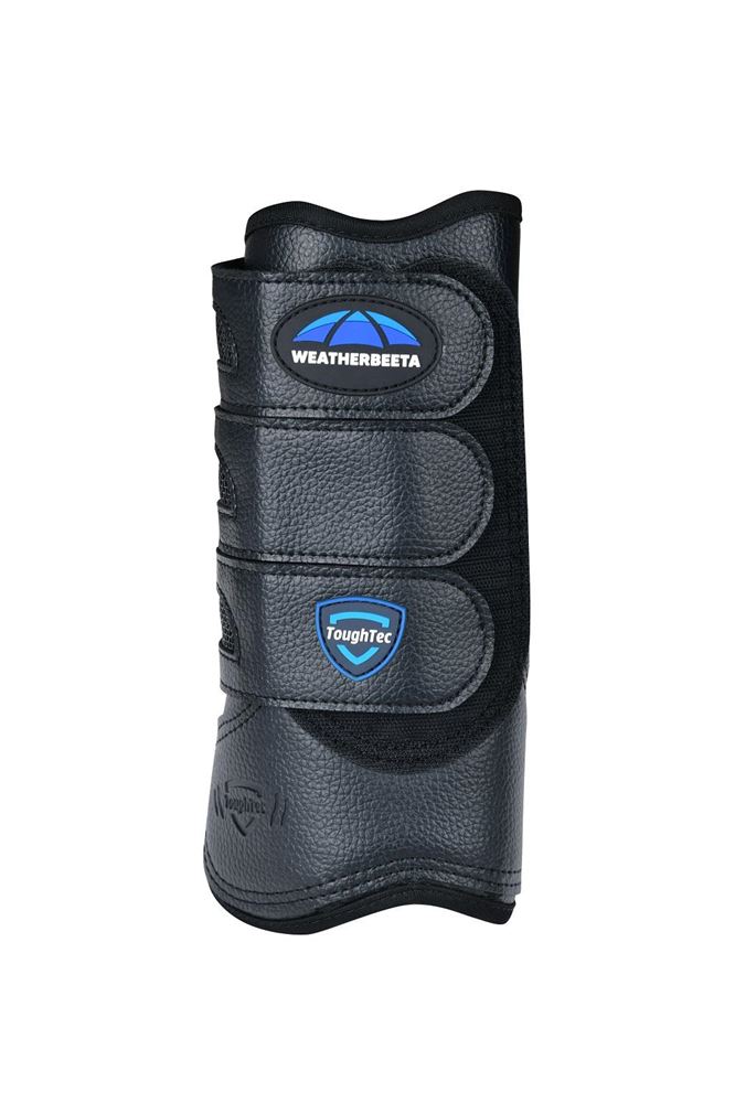 Weatherbeeta Tough-Tec Eventing Front Boots (Black)