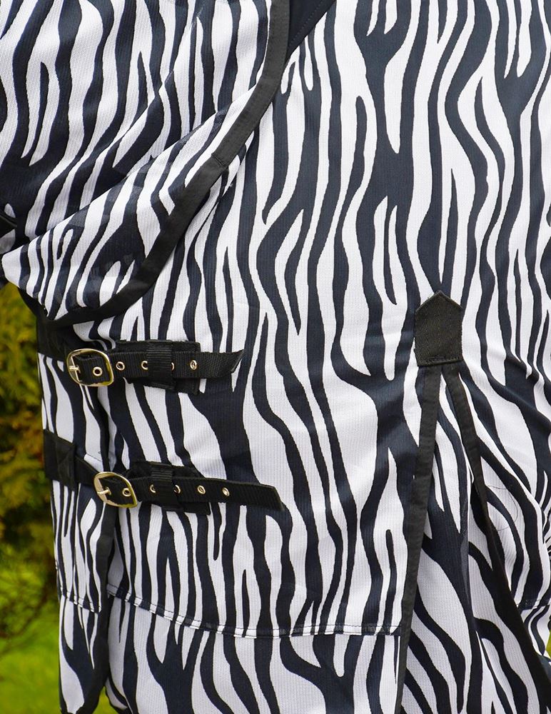 Rhinegold Africa Combo Fly Rug (Zebra Print)