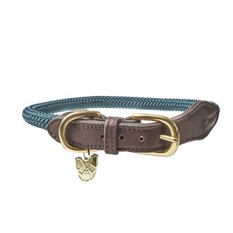 Shires Digby & Fox Fine Rope Collar (Green)