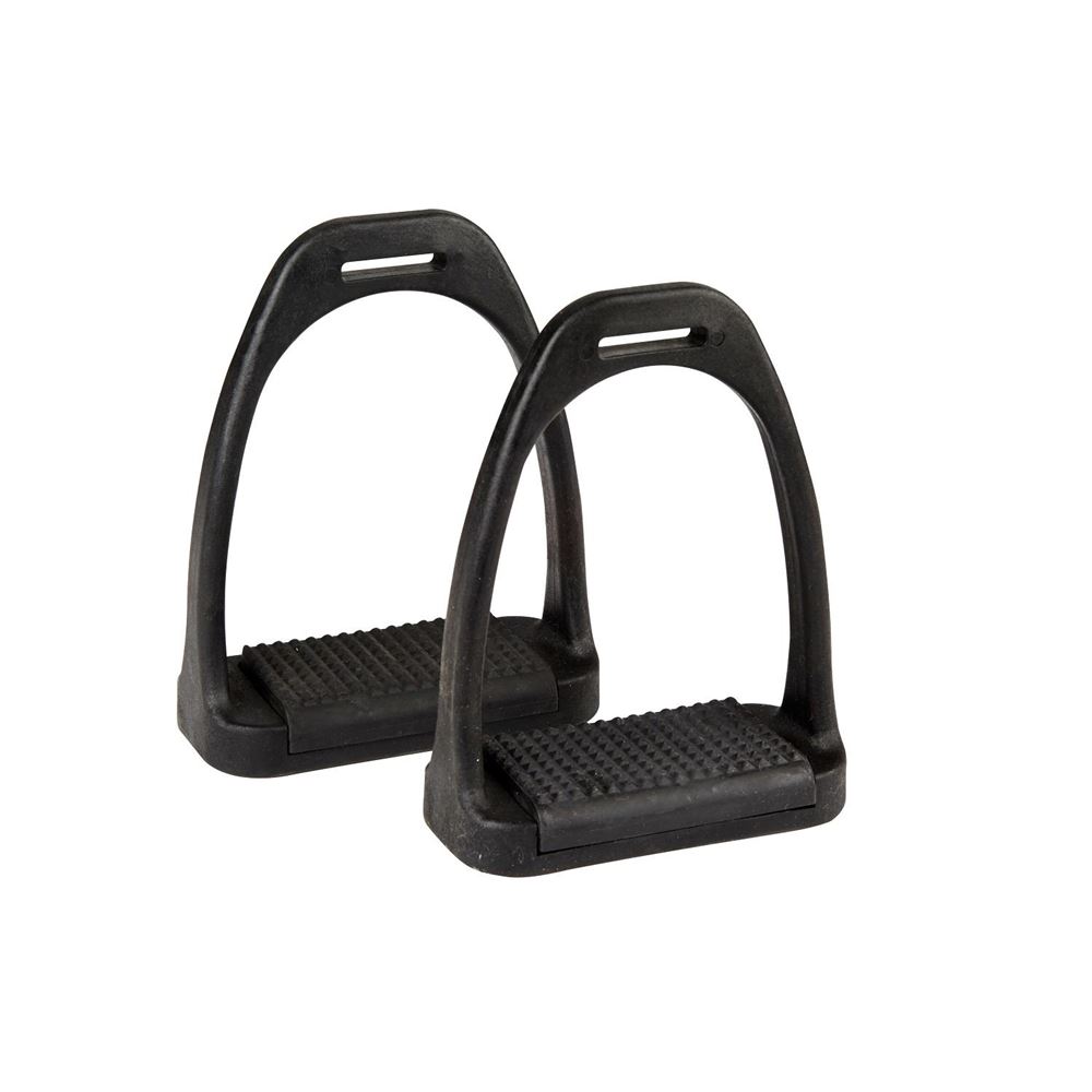 Korsteel Polymer Stirrup Irons with Coloured Treads