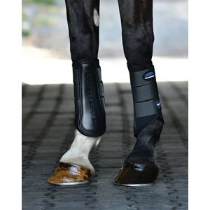 Weatherbeeta Tough-Tec Prime Brushing Boots (Black/Grey)