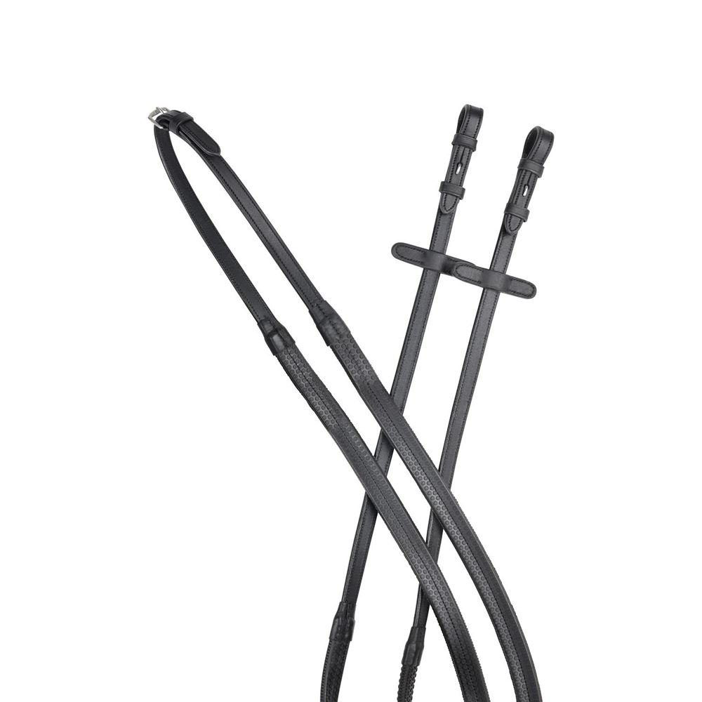 Weatherbeeta Collegiate Comfitec Opulux Plain Flat Rubber Reins