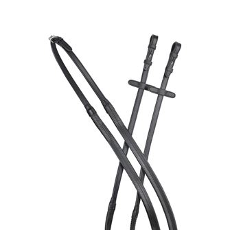 Weatherbeeta Collegiate Comfitec Opulux Plain Flat Rubber Reins