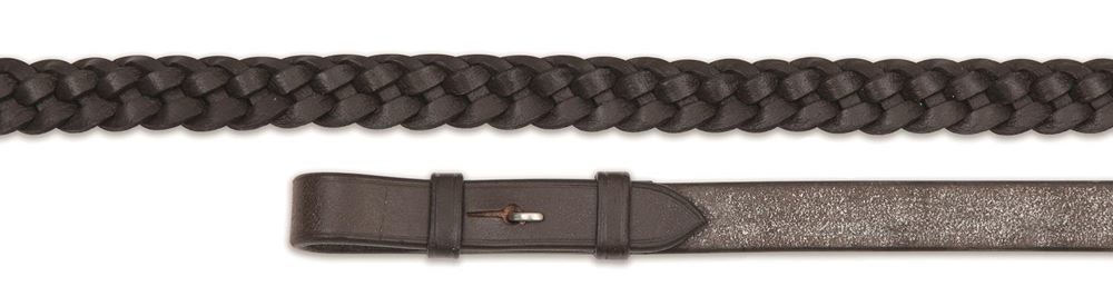 Shires Aviemore Plaited Leather Reins