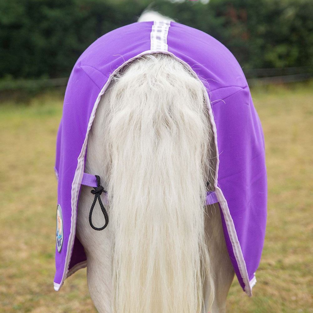Gallop Ponie Purple Jersey Cooler Rug