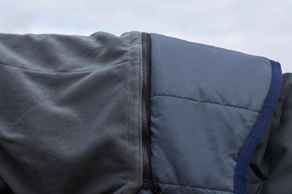 Weatherbeeta Comfitec Ultra Turnout Detach-A-Neck - 100g (Charcoal)