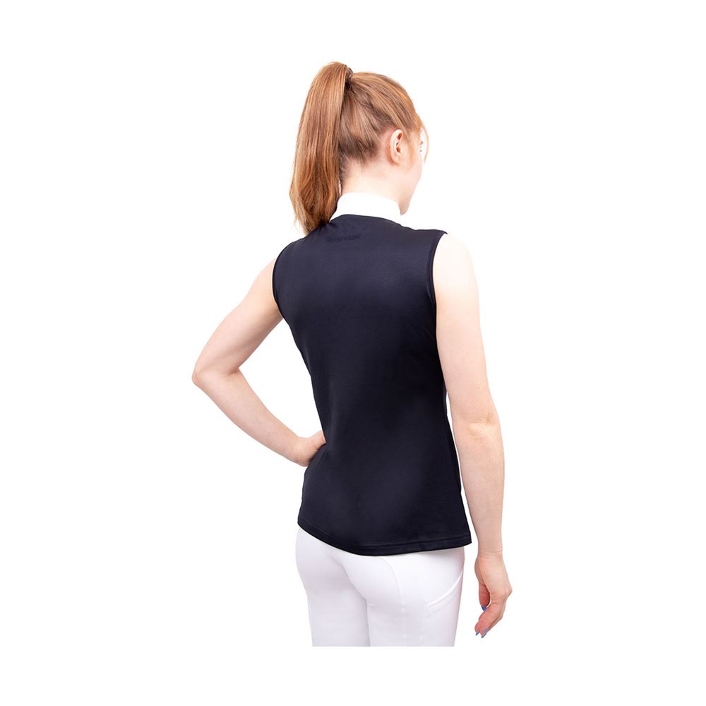 HyFASHION Sophia Sleeveless Show Shirt (Rich Navy)