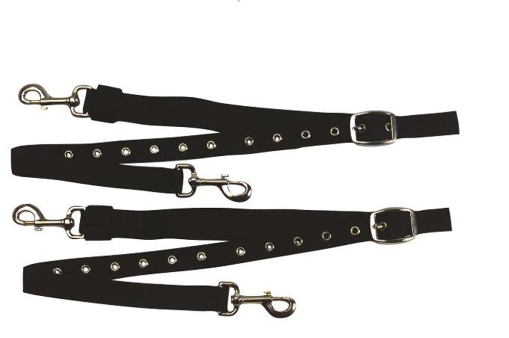 Kincade Adjustable Nylon Side Reins with Elastic