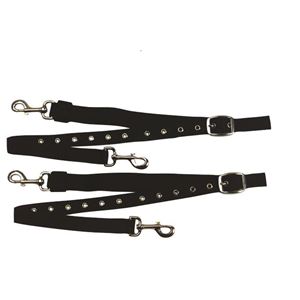 Kincade Adjustable Nylon Side Reins with Elastic