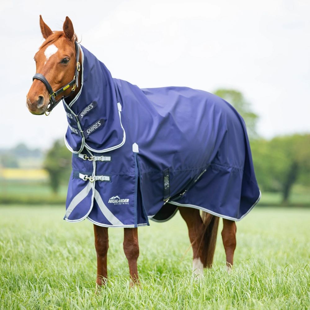 Shires Highlander Original Lite Combo Rug (Navy)