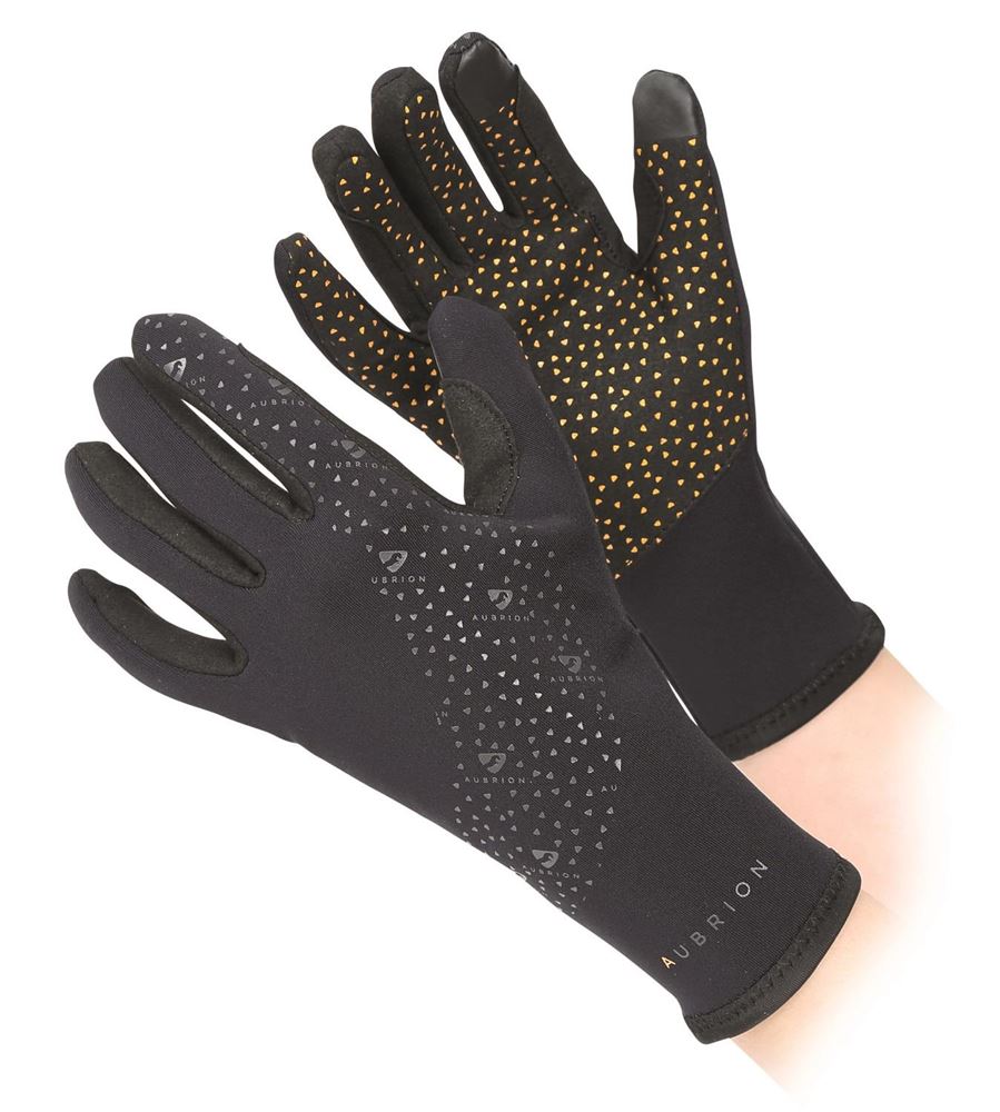 Shires Aubrion Neoprene Super Grip Gloves