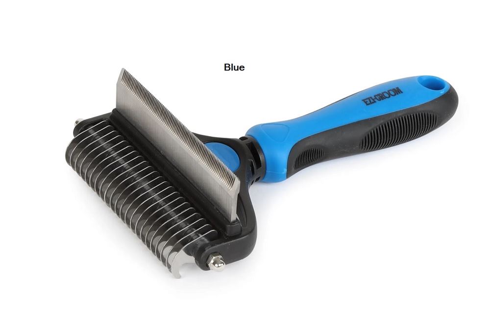 Shires EZI-GROOM Tidy Up Comb (Blue)