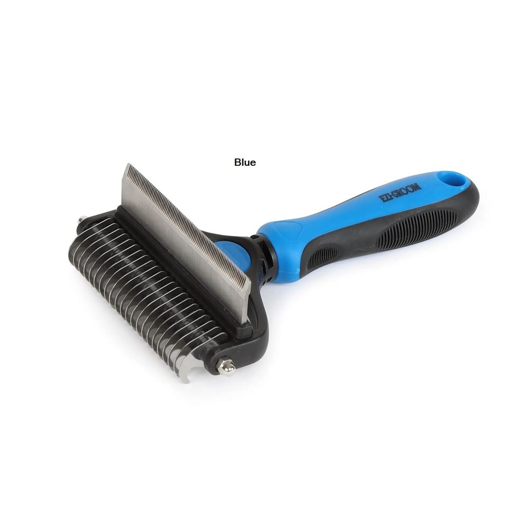 Shires EZI-GROOM Tidy Up Comb (Blue)