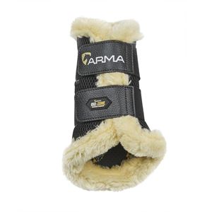 Shires ARMA OXI-ZONE Supafleece Brushing Boots (Black)