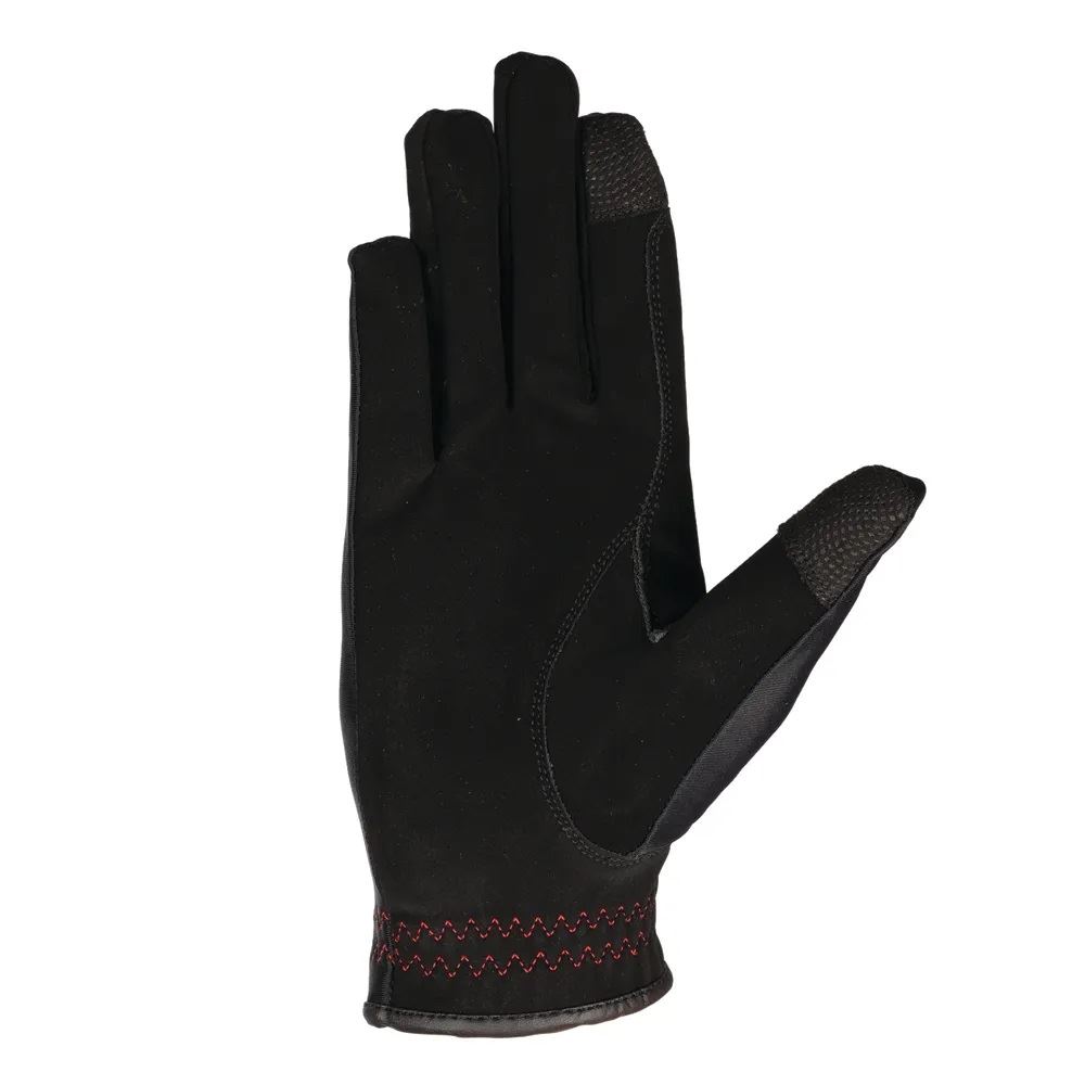 HyCONIC Adult's Riding Gloves (Black)
