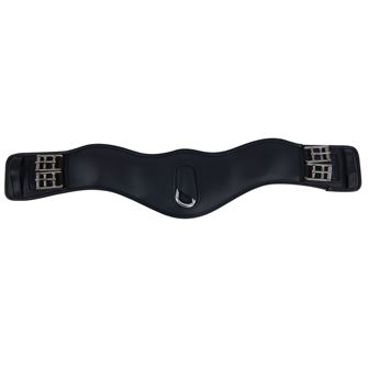 Collegiate Synthetic Anatomic Dressage Girth (Black)