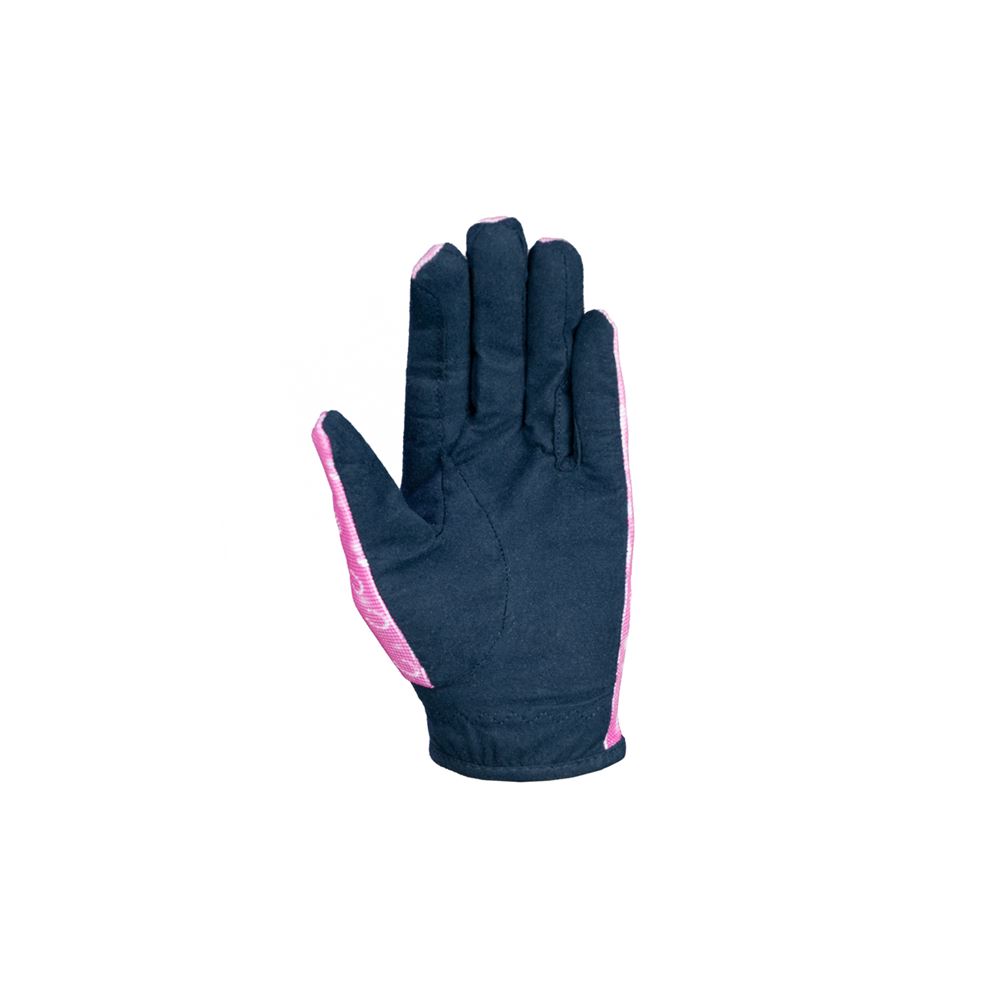 Pony Fantasy Riding Gloves by Little Rider (Navy/Pink) 