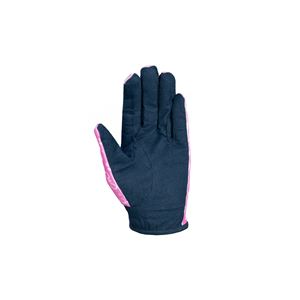 Pony Fantasy Riding Gloves by Little Rider (Navy/Pink) 