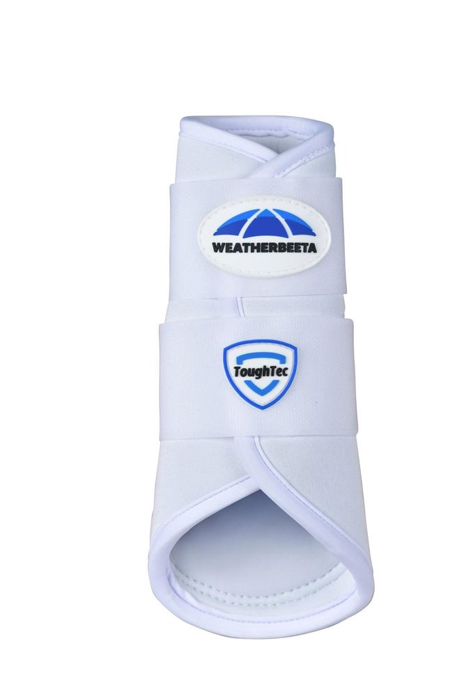 Weatherbeeta Tough-Tec Prime Brushing Boots (White)