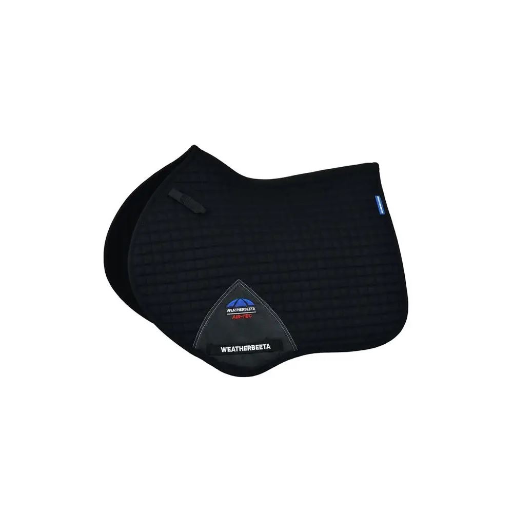 Weatherbeeta Prime Air-Tec Jump Shaped Saddle Pad (Black)
