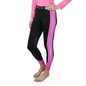 Reflector Childs Riding Tights by Hy Equestrian (Pink)