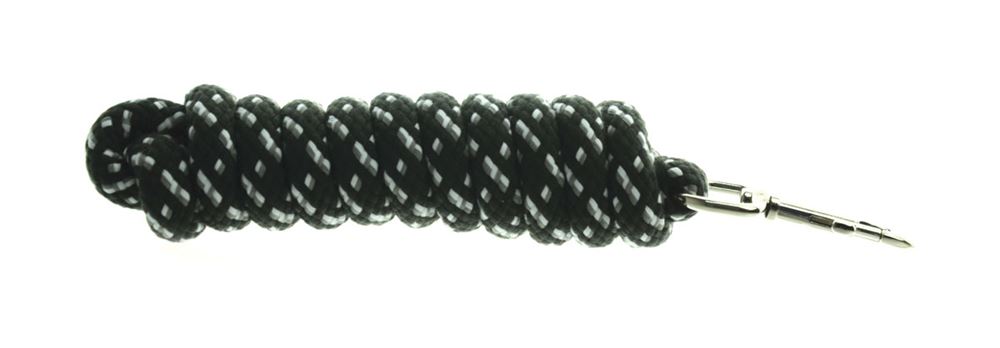 Hy Equestrian Fleck Lead Rope (Black)