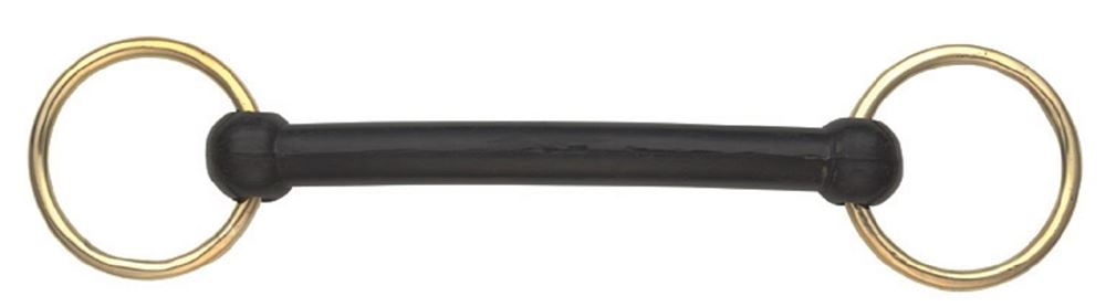 Shires Rubber Covered Overcheck Bradoon