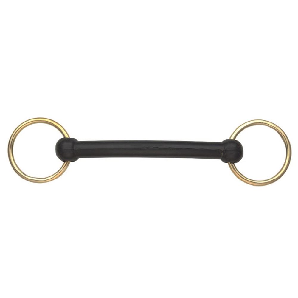 Shires Rubber Covered Overcheck Bradoon