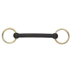 Shires Rubber Covered Overcheck Bradoon