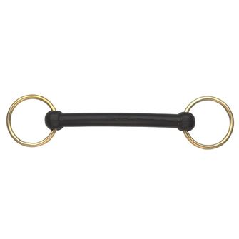 Shires Rubber Covered Overcheck Bradoon