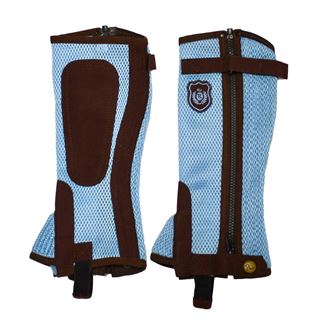 Rhinegold Childs Mesh Gaiter (Blue)