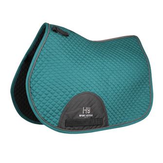 Hy Sport Active GP Saddle Pad (Alpine Green)