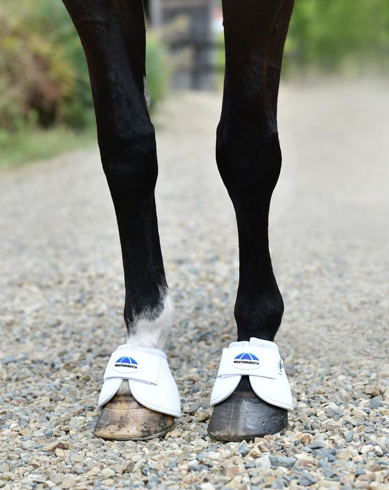 Weatherbeeta Tough-Tec Anatomical Bell Boots (White)