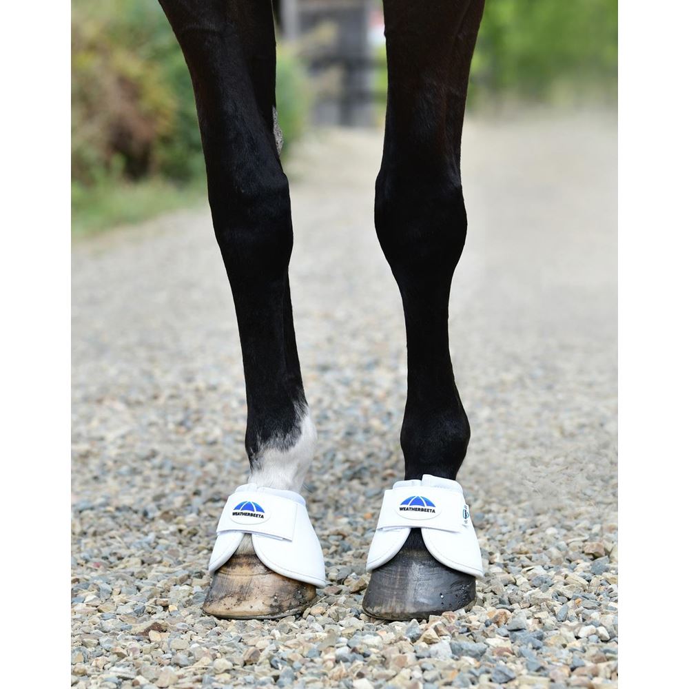 Weatherbeeta Tough-Tec Anatomical Bell Boots (White)