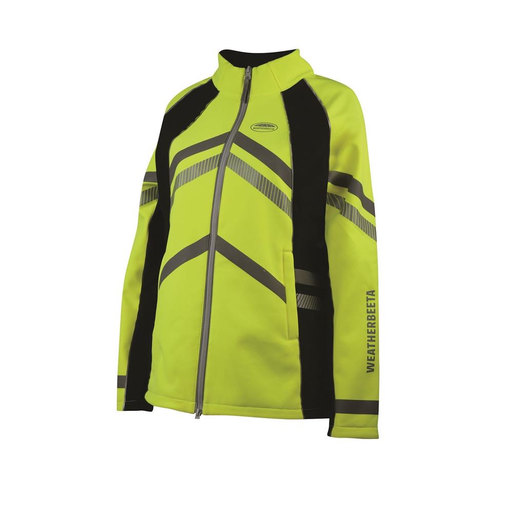 WeatherBeeta Reflective Softshell Fleece Lined Childs Jacket