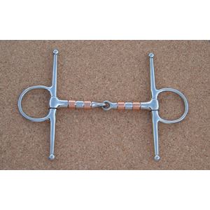 Full Cheek Copper Roller Snaffle