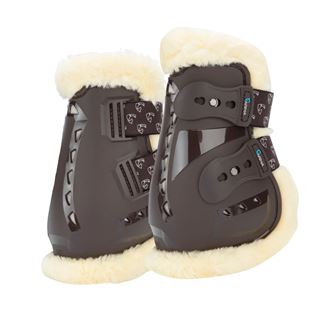 Shires ARMA Carbon Pro SupaFleece Fetlock Boots (Brown)