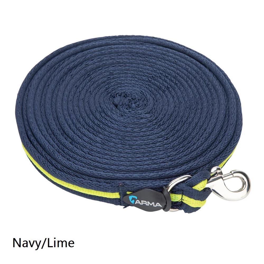 Shires Wessex Two Tone Cushion Web Lunge Line