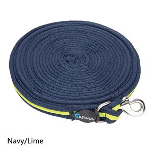 Shires Wessex Two Tone Cushion Web Lunge Line