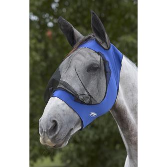 Weatherbeeta Deluxe Stretch Eye Saver with Ears (Royal Blue/Black)