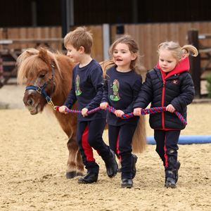 Shires Winnie & Me Long Sleeve Top (Navy)
