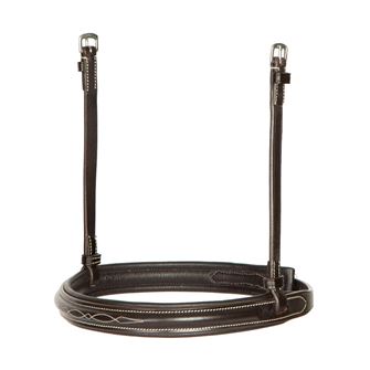 Shires Avignon Padded Raised Cavesson Noseband (Havana)