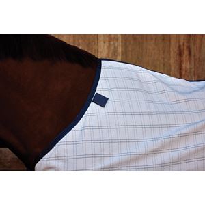 Weatherbeeta Comfitec Cotton Liner Sheet Standard (White/Navy)