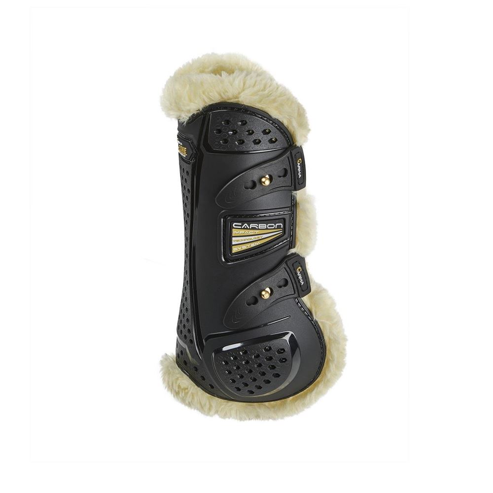 Shires ARMA OXI-ZONE Supafleece Tendon Boots (Black)