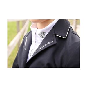 Hy Equestrian Cadiz Mizs Show Jacket (Black/Silver)