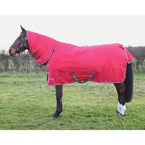 Hy Equestrian StormX Empra 300g Combi Turnout Rug (Red)