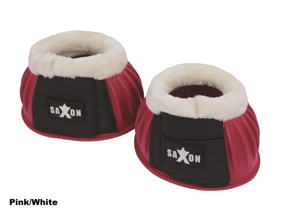Saxon Fleece Trim Rubber Bell Boot