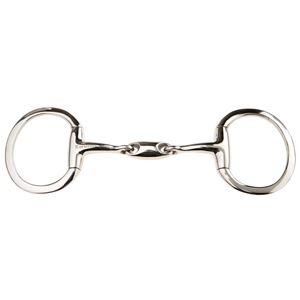 JP Korsteel Stainless Steel Oval Link Loose Ring Snaffle Bit