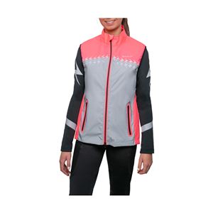 **pics** Hy Equestrian Silva Flash Lightweight Duo Reflective Gilet (Pink/Reflective Silver)